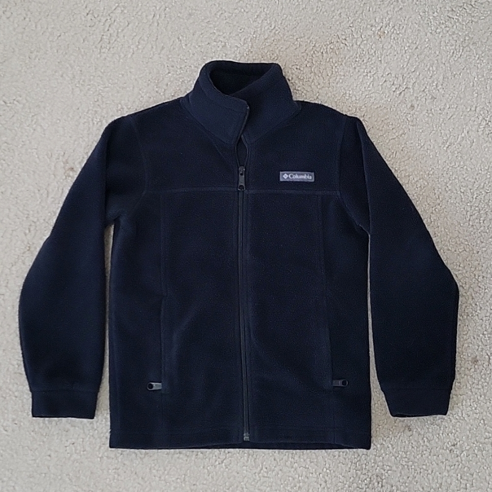Columbia Boys Black Fleece Sweater
